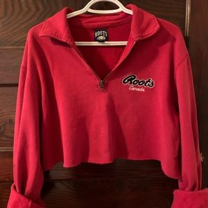 roots crop sweater